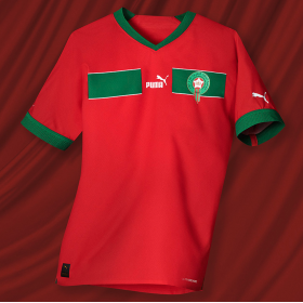 Morocco World-Cup Home Jersey 2022 (Customizable)