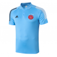 Ajax POLO Shirts 20/21 Light blue