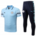 22/23 Manchester City POLO Shirt Blue