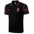 AC Milan 22/23 Polo Shirt Black