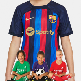 Kid's Barcelona Home Suit 22/23(Customizable)