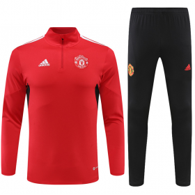 22/23 Manchester United Training Suit Red